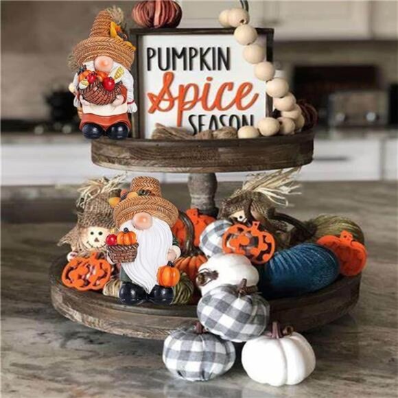 Fall Decorations | Fall Gnomes Decorations for Home | Thanksgiving Decor - Picture 3 of 7